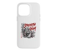 Custodia per iPhone 14 Pro Max Forza nello spirito del guerriero tigre della tempesta