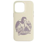 Custodia per iPhone 14 Pro Max Foto di Juan Gabriel Distressed Circle