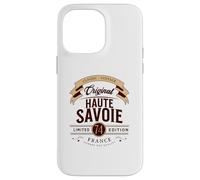 Custodia per iPhone 14 Pro Max Francia Vintage Haute-Savoie Dipartimento Francese