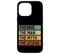 Custodia per iPhone 14 Pro Max Freddie L'uomo Il mito La leggenda Divertente Citazione Personalizzata