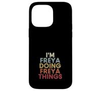 Custodia per iPhone 14 Pro Max Freya Name Freya Personalized Name First Given