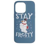 Custodia per iPhone 14 Pro Max Frosty the Snowman Stay Frosty