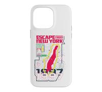 Custodia per iPhone 14 Pro Max Fuga dalla prigione di New York Manhattan 1997 Retro