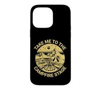 Custodia per iPhone 14 Pro Max Fun Folk Music Camping Trip Take Me To The Campfire Stage