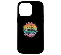 Custodia per iPhone 14 Pro Max Fun Hangry Hangry Hippies Colorful Design