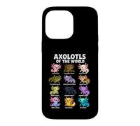 Custodia per iPhone 14 Pro Max Funny axolotl lovers Axolotls of The World