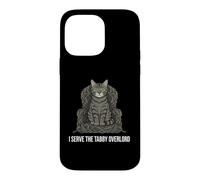Custodia per iPhone 14 Pro Max Funny Cat Owner I Serve The Tabby Overlord