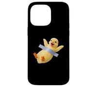 Custodia per iPhone 14 Pro Max Funny Duckling Duct Tape Meme Cute Duck Bird Animal Graphic