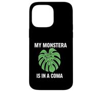Custodia per iPhone 14 Pro Max Funny Houseplant Mom My Monstera Is In A Coma