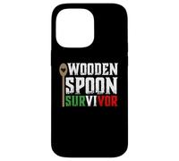 Custodia per iPhone 14 Pro Max Funny Italian Shirts - Maglietta Wooden Spoon Survivor
