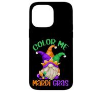 Custodia per iPhone 14 Pro Max Funny Mardi Gras Quote For Women And Men With Carnival Gnome
