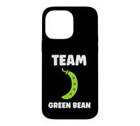 Custodia per iPhone 14 Pro Max Funny minimalist vegetable Simple team Green bean
