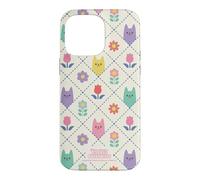 Custodia per iPhone 14 Pro Max Gabby’s Dollhouse Floral Cat Tile All Over Print