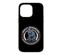 Custodia per iPhone 14 Pro Max Gatto blu di fisica applicata russo, ricercatore gravitazionale