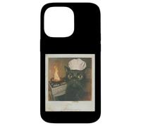 Custodia per iPhone 14 Pro Max Gatto Chef Caos Meme per Amanti dei Gatti & Cat Dad