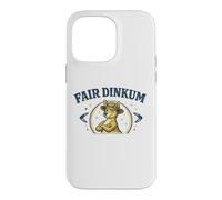 Custodia per iPhone 14 Pro Max Gday Mate Canguro Fair Dinkum Australia Camicia australiana