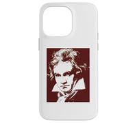Custodia per iPhone 14 Pro Max Genio della musica classica di Beethoven