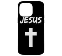 Custodia per iPhone 14 Pro Max Gesù Croce Chiesa Cristiana Dio Religione