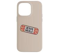 Custodia per iPhone 14 Pro Max Gesù guarisce benda edificante Faith Believe Hearts