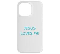 Custodia per iPhone 14 Pro Max GESÙ MI AMA Abbi fede in Lui