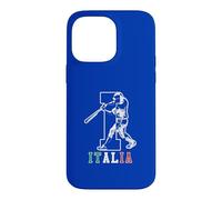 Custodia per iPhone 14 Pro Max giocatore baseball, con, audace, lettera, italiano, italiano,