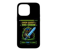 Custodia per iPhone 14 Pro Max Giocatore di terza elementare Missione principale Terza elementare Ritorno a scuola