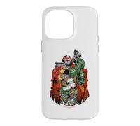 Custodia per iPhone 14 Pro Max Giudice Dredd Drop Your Weapons Creeps! Retro 2000 AD Comic