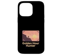 Custodia per iPhone 14 Pro Max Golden Hour Hunter - Fotografia di viaggio con luce dorata