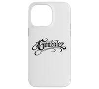 Custodia per iPhone 14 Pro Max Gonzalez Cognome Family Pride Heritage Cognome Latino Love