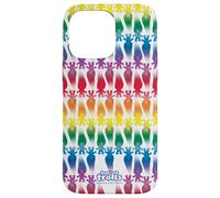 Custodia per iPhone 14 Pro Max Good Luck Trolls Rainbow All Over Print