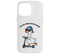 Custodia per iPhone 14 Pro Max Goose Meme Bambini Ragazzi Bambini Bambini Uomini Papà su un Goose Chase