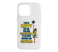 Custodia per iPhone 14 Pro Max Grad Graduate Anziani Laurea Melanina Nero Donne Ragazze