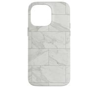 Custodia per iPhone 14 Pro Max Grafica astratta della composizione geometrica minima della griglia delle matton