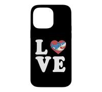 Custodia per iPhone 14 Pro Max Grafica Shark Love Spelled Out With Heart