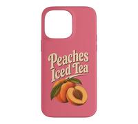 Custodia per iPhone 14 Pro Max Grafica souvenir retrò con tè freddo alla Georgia Peaches
