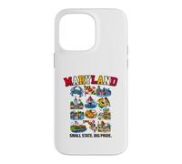 Custodia per iPhone 14 Pro Max Granchio blu di Chesapeake Bay del Maryland Small State Big Pride