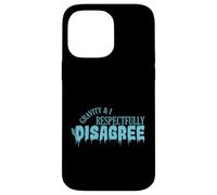 Custodia per iPhone 14 Pro Max Gravity e io non siamo rispettosamente d'accordo Ice Climbing
