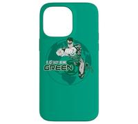 Custodia per iPhone 14 Pro Max Green Lantern Easy Being Green