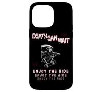 Custodia per iPhone 14 Pro Max Grim Reaper Skateboard Skater Streetwear