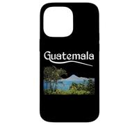 Custodia per iPhone 14 Pro Max Guatemala Chapin Antigua Quetzal 502 Guate Vulcano Atitlan