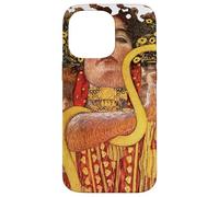 Custodia per iPhone 14 Pro Max Gustav Klimt - Hygieia Medicine Dea greca della salute