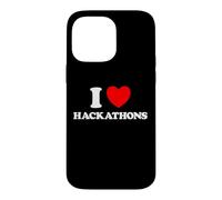 Custodia per iPhone 14 Pro Max Hackathon Amore Divertente Hack Con Evento Codice Hacking Concorso Fan