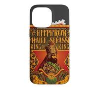 Custodia per iPhone 14 Pro Max Haile Selassie Leone di Giuda Etiopia arte Rasta Reggae