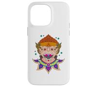 Custodia per iPhone 14 Pro Max Hanuman Dio scimmia indù