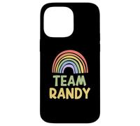 Custodia per iPhone 14 Pro Max Happy Colorful Team Randy Rainbow Pride Green Yellow