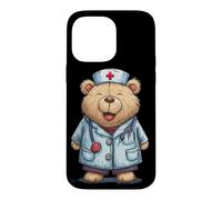 Custodia per iPhone 14 Pro Max Happy Doc Teddy Bear - Costume grafico
