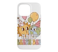 Custodia per iPhone 14 Pro Max Happy Earth Day Planet Birthday Party Celebration