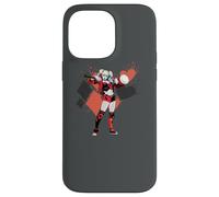 Custodia per iPhone 14 Pro Max Harley Quinn Diamonds and Hearts