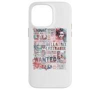 Custodia per iPhone 14 Pro Max Harry Potter Death Eaters Most Wanted News Clippings