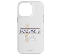 Custodia per iPhone 14 Pro Max Harry Potter Hogwarts Castle Line Drawing